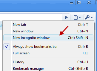 Image result for incognito mode in google chrome