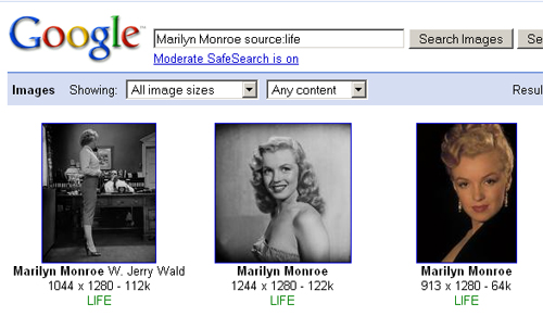 search-marilyn-monroe-photos