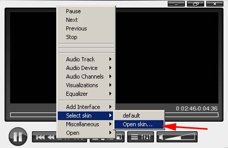 how to use winamp 2 skins with vlc media player