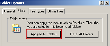 how-to-set-default-view-in-windows
