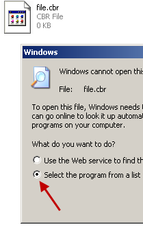 how to open cbr files