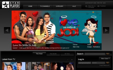 watch star tv online with star player