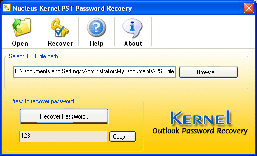 How To Recover The .PST Password For All Versions of Microsoft 
Outlook 