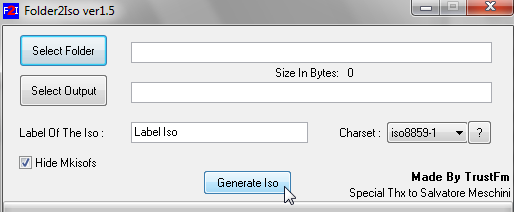 Create iso from folder deals