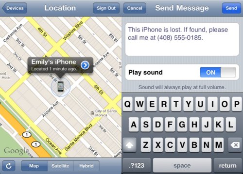 recover lost iphone with find my iphone