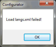 Load langs.xml Failed Error in Notepad++