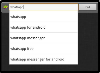 serach android apps on bluestacks